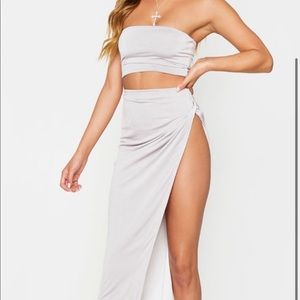 Silky Two Piece Set